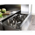 Waterproof Cabinet Drawers Stainless Steel Kitchen Cabinet